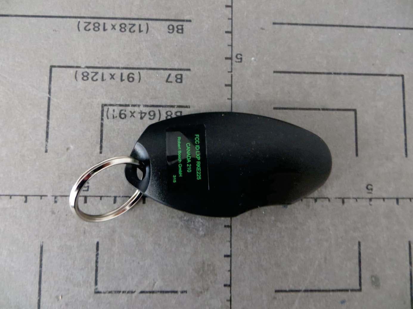 Remote Control Transmitter - FCC ID LXP-RKE225 - Robert Bosch (Australia) Pty Ltd