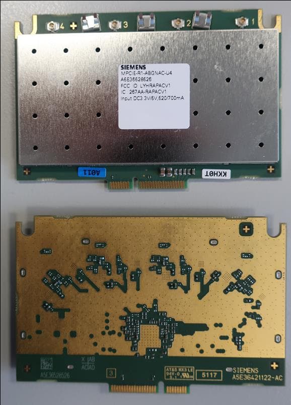 Industrial Wireless LAN Access Point Module - FCC ID LYHRAPACV1 - Siemens AG