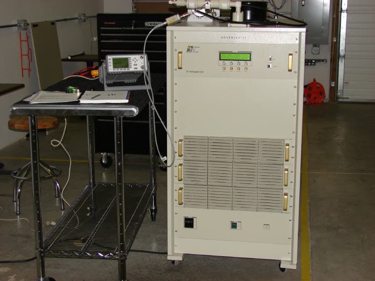 400W UHF ATSC Transmitter - Advanced TV - FCC ID LYIAT7400 - Hitachi Kokusai Electric America LTD