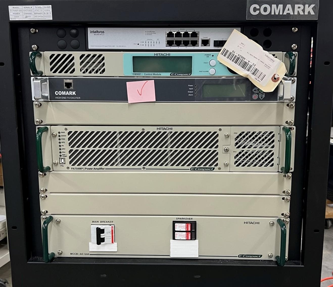 Broadcast Transmitter - FCC ID LYIEC704MPBB3 - Hitachi Kokusai Electric America LTD (2)