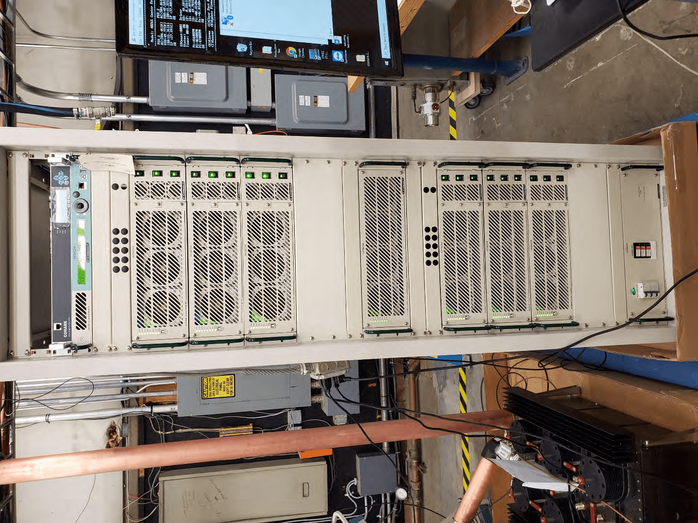 6600W/5700W ATSC 1.0/3.0 Transmitter System - FCC ID LYIEC706HPBB2 - Hitachi Kokusai Electric America LTD