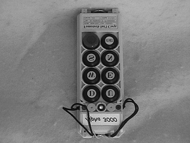 Industrial Radio Remote Control - FCC ID LZ6ALPHA3000MODEL - Fomotech International Corp.