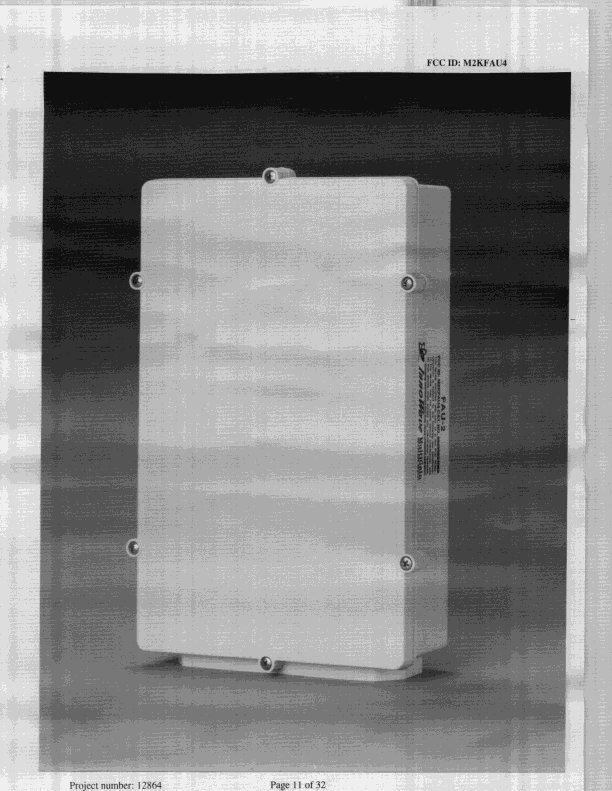 WLL System Fixed Access Transmitter - FCC ID M2KFAU4 - Innowave ECI Telecom Ltd. (4)
