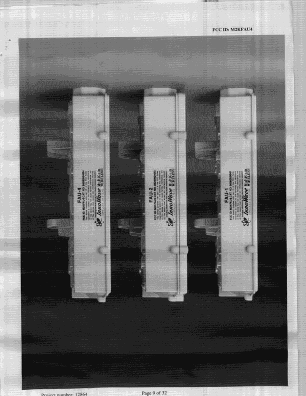 WLL System Fixed Access Transmitter - FCC ID M2KFAU4 - Innowave ECI Telecom Ltd. (2)