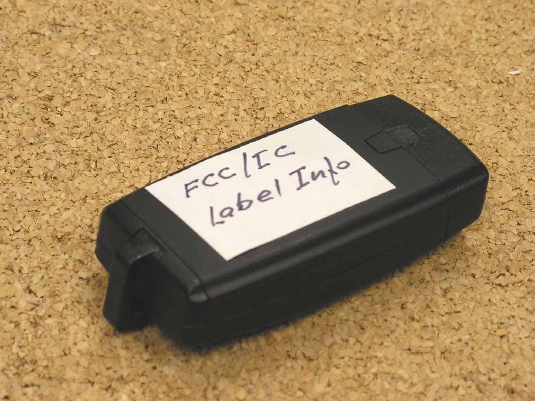 Auto Security/Entry Transmitter - FCC ID M3N5WY8406 - Continental Automotive Systems, Inc. (2)