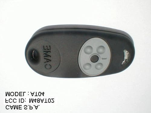 Security Device - Rolling Code Transmitter - FCC ID M48ATO2 - Came Cancelli Automatici spa