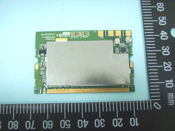 IEEE 802.11 a/b/g Wireless Network Mini PCI - FCC ID M4Y-AG623C - Z Com Inc (2)