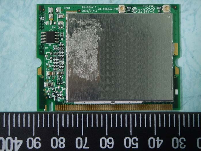 802.11b/g Wireless mini-PCI Module - FCC ID M4Y-XG-623 - Z Com Inc (3)