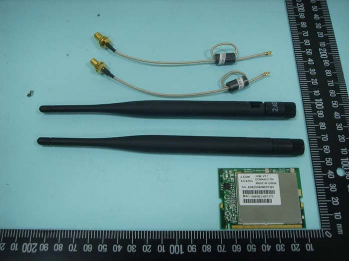 802.11b/g Wireless mini PCI module - FCC ID M4Y-XG-623G - Z Com Inc (3)