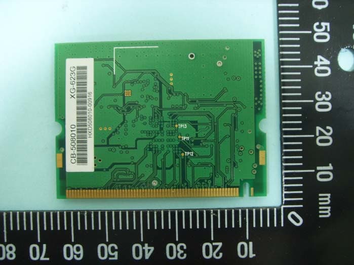802.11b/g Wireless mini PCI module - FCC ID M4Y-XG-623G - Z Com Inc (2)