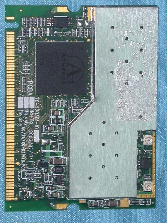 IEEE 802.11 g/b Mini-PCI Module - FCC ID M4Y-XG621 - Z Com Inc