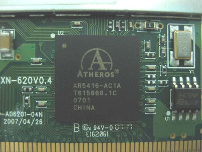 Draft 802.11n Wireless Mini-PCI Card - FCC ID M4Y-XN620V04 - Z Com Inc (2)