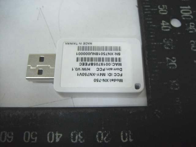 IEEE802.11N Wireless USB Adaptor - FCC ID M4Y-XN750V1 - Z Com Inc