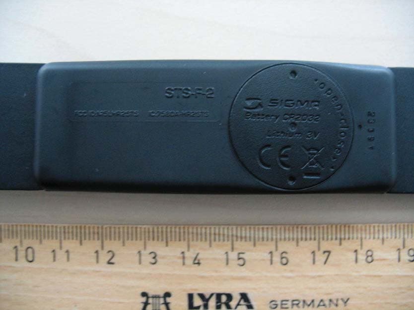 Heart Rate Transmitter - FCC ID M5LHR2STS - ZEITBIKE LLC (3)