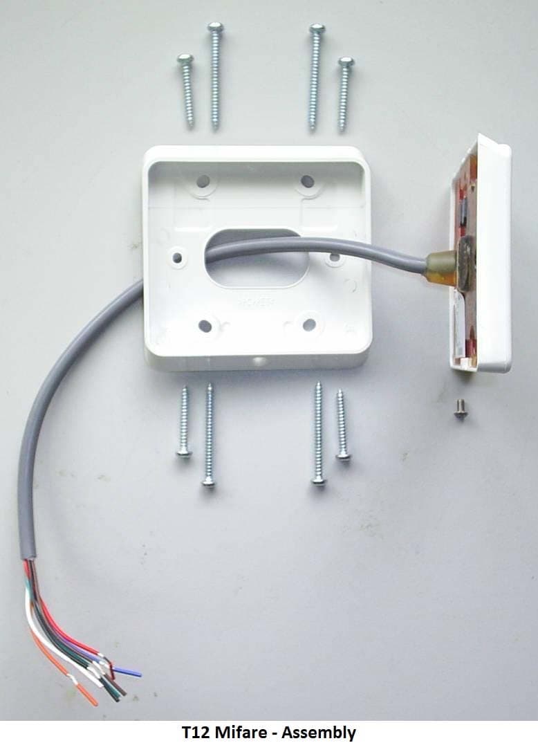 Prox Readers T11 Mifare and T12 Mifare - FCC ID M5VC30042X - Gallagher Group Ltd
