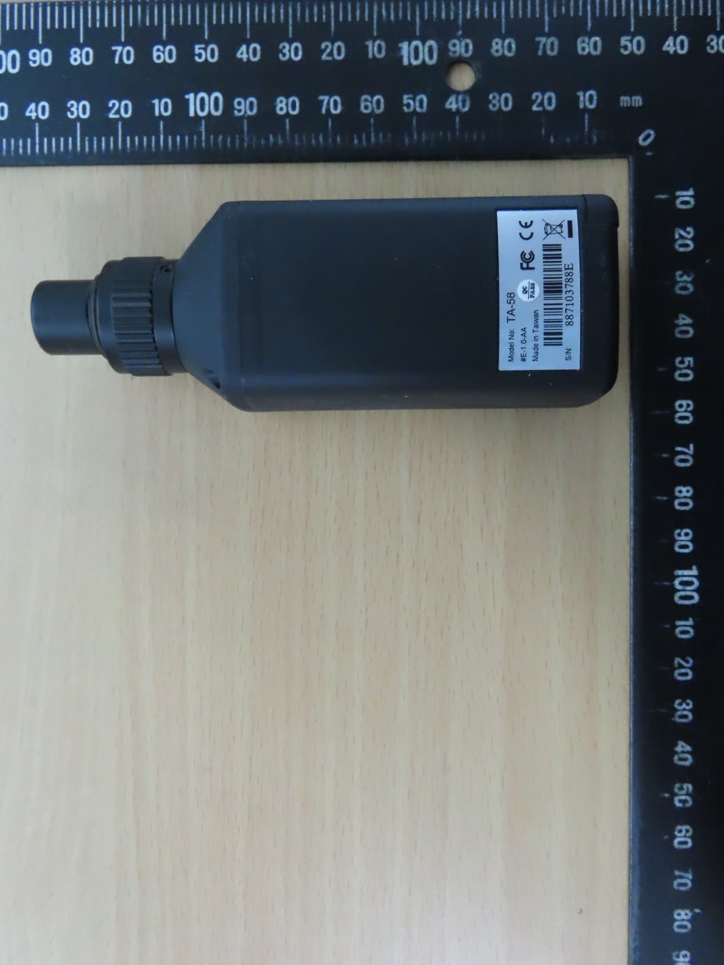 Wireless Transmitter - FCC ID M5X-TA58 - Mipro Electronics Co Ltd