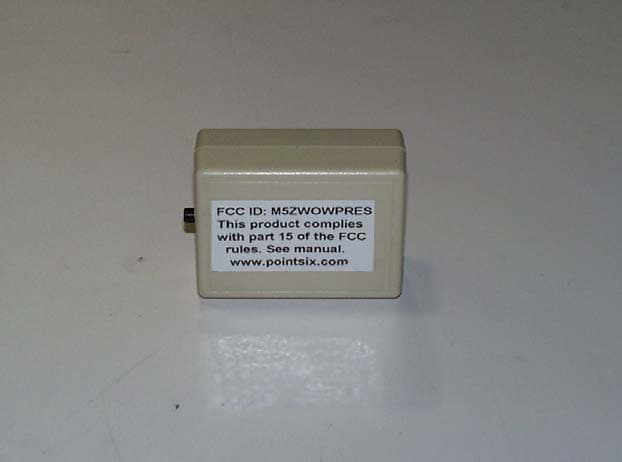 Pressure Transmitter - FCC ID M5ZWOWPRES - Mesa Laboratories, Inc. (1)
