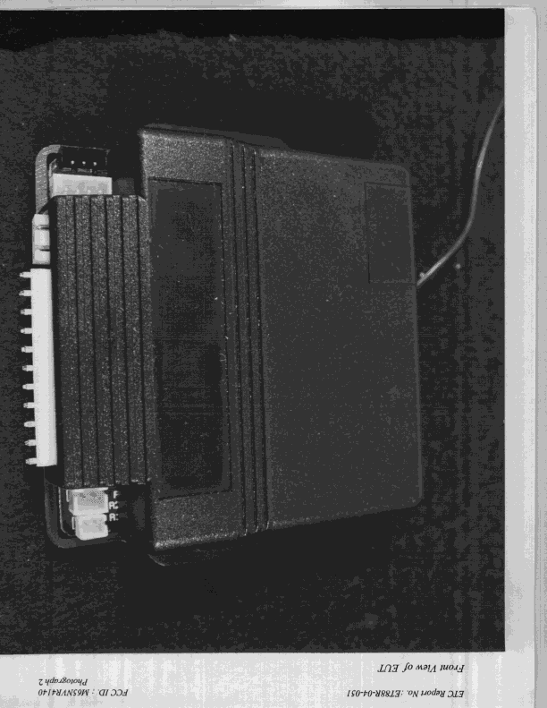 CYY - Communications Receiver used w/Pt 15 Transmitter - FCC ID M65NVR4140 - Super Nova Co Ltd
