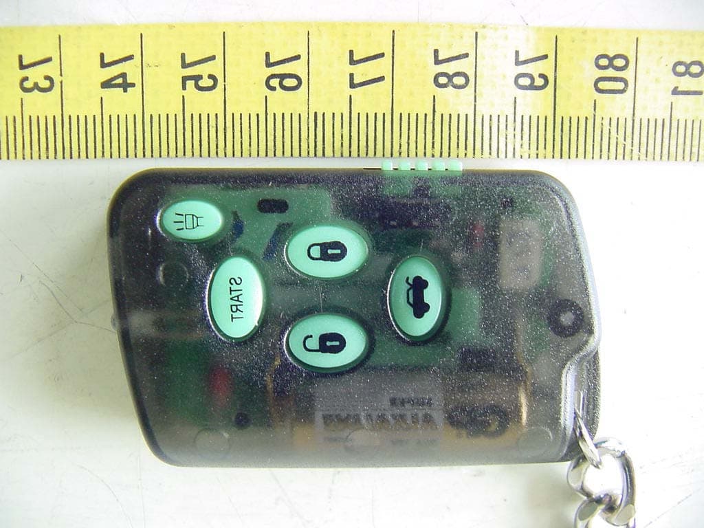 Auto Security System Transmitter - FCC ID M65NVT504 - Super Nova Co Ltd