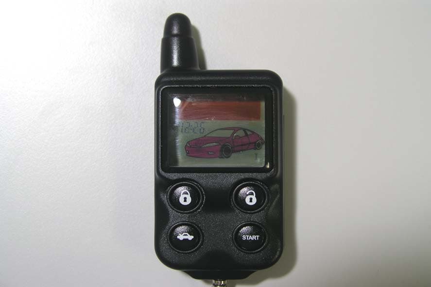 2-way transmitter for car alarm - FCC ID M65NVTR5B - Super Nova Co Ltd
