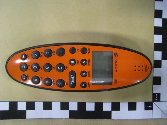 Intrinsically safe DECT Telephone handset - FCC ID M72-PKK002 - HP Inc.