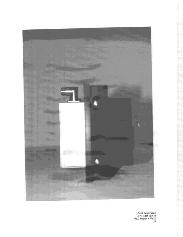 AMP - Amplifier - FCC ID M7G-UHF450-70 - EMR Corporation (5)