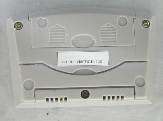 Heater Fan Remote Control - FCC ID M8CBCH4138 - Fego Precision Industrial Co Ltd