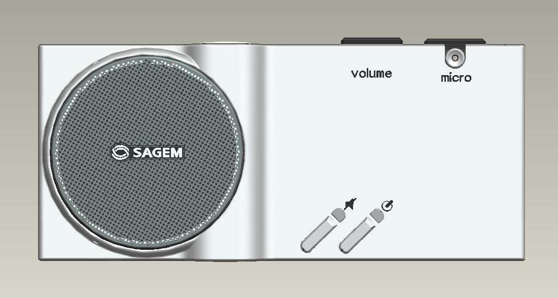 Bluetooth Hands-Free Kit MyCK100 - FCC ID M9H189355073 - Sagem Wireless