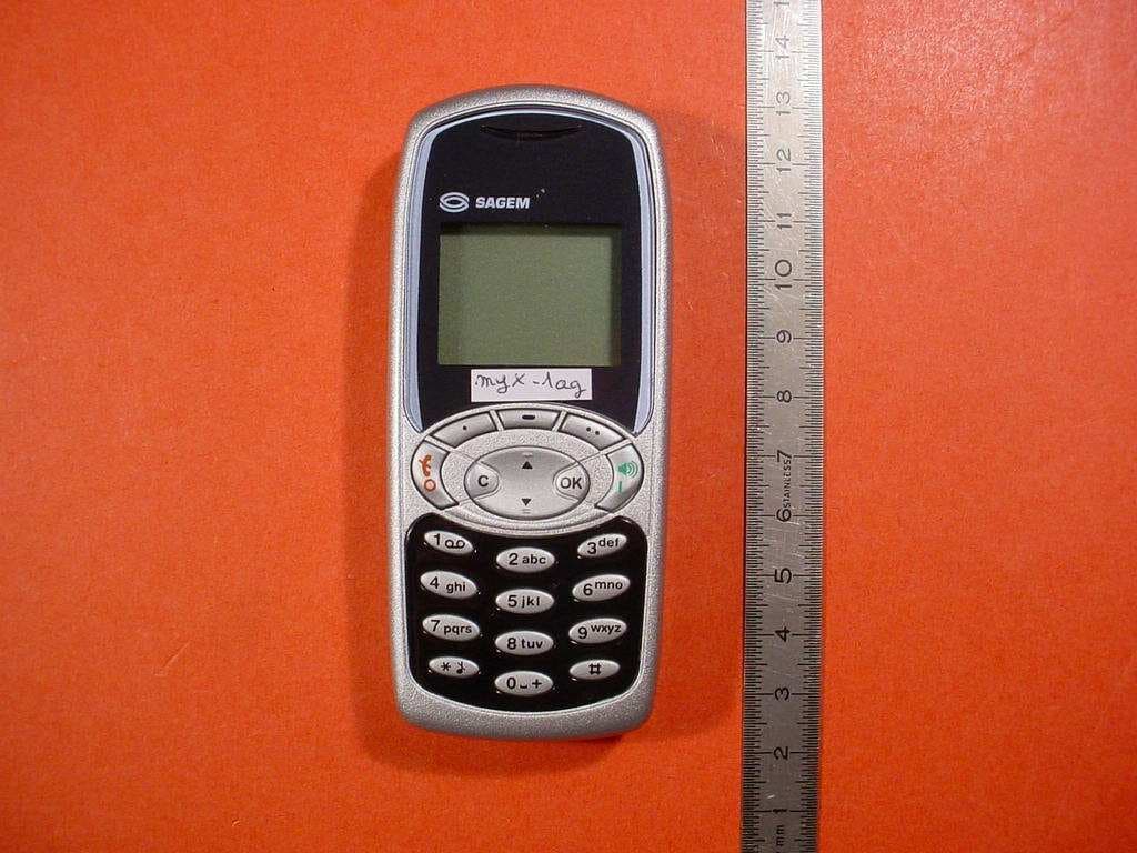 GSM Dual Band 850/1900 MHz Mobile Phone - FCC ID M9H95A03AG - Sagem Wireless
