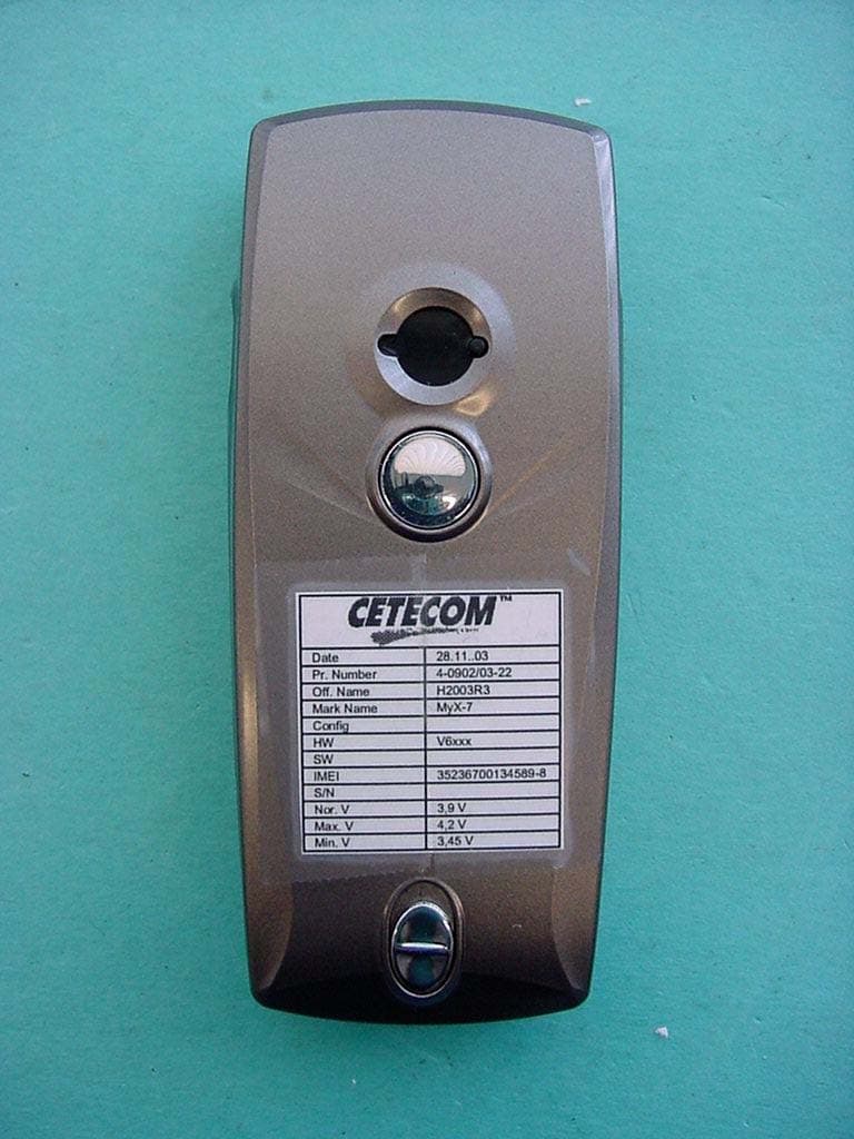 Triple Band GSM/PCS Mobile Phone 900/1800/1900 MHz - FCC ID M9H95H03R3 - Sagem Wireless