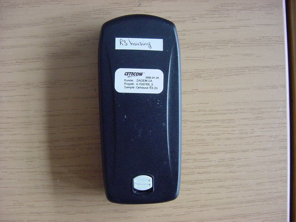 GSM 850/1900 Mobile Phone - FCC ID M9HA2005WR3 - Sagem Wireless
