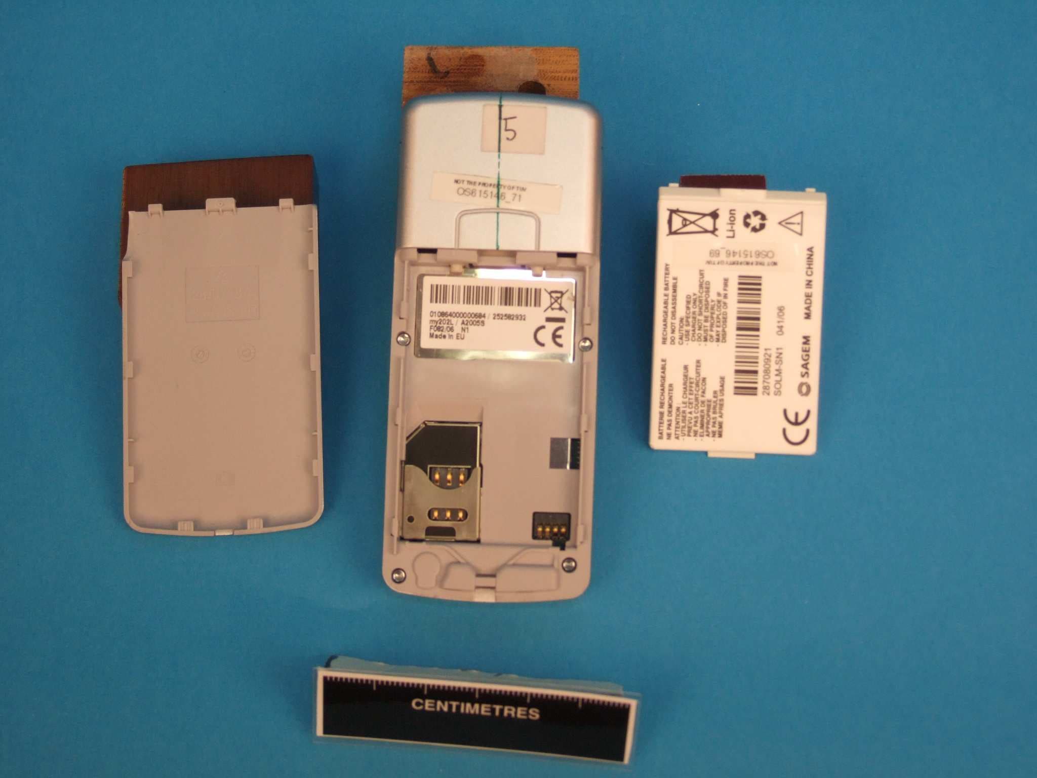 GSM Dual Band Phone - FCC ID M9HA5SCPE2 - Sagem Wireless (3)