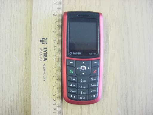 GSM 850/1900 Mobile Phone - FCC ID M9HA6CAE6P - Sagem Wireless (2)