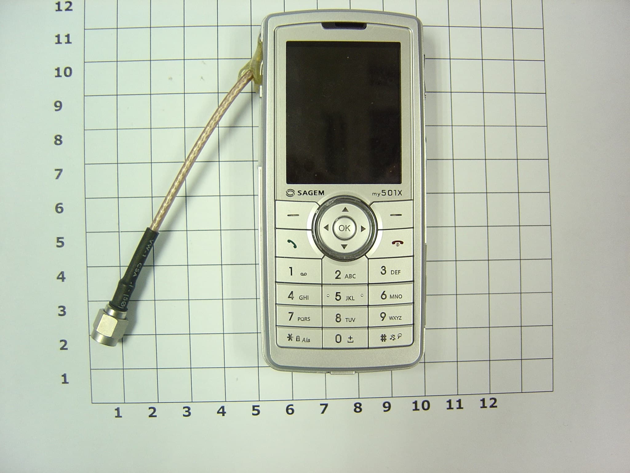 Mobile phone - FCC ID M9HE2006 - Sagem Wireless (3)