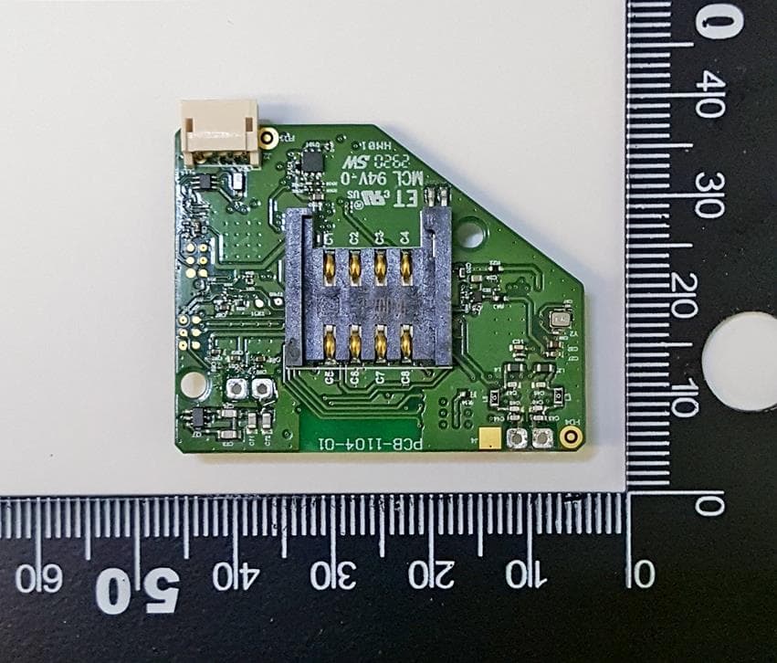 Wave ID Mobile SP RFID Reader - FCC ID M9MHP30100 - RF Ideas Inc