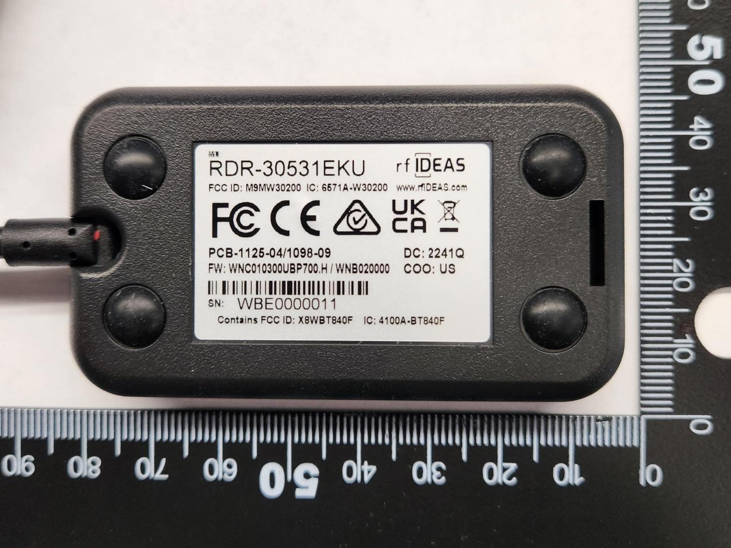 Dual Frequency RFID Reader - FCC ID M9MW30200 - RF Ideas Inc
