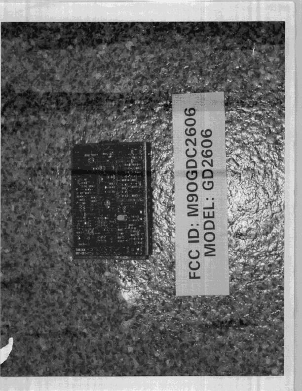 900 MHz Cordless Telephone - FCC ID M9OGDC2606 - ShenZhen GuangDong Communication Co Ltd