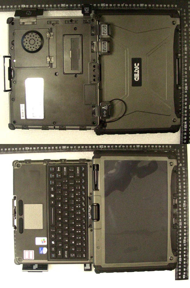Notebook with WLAN, WWAN, and Bluetooth - FCC ID MAU023 - Getac Technology Corp.