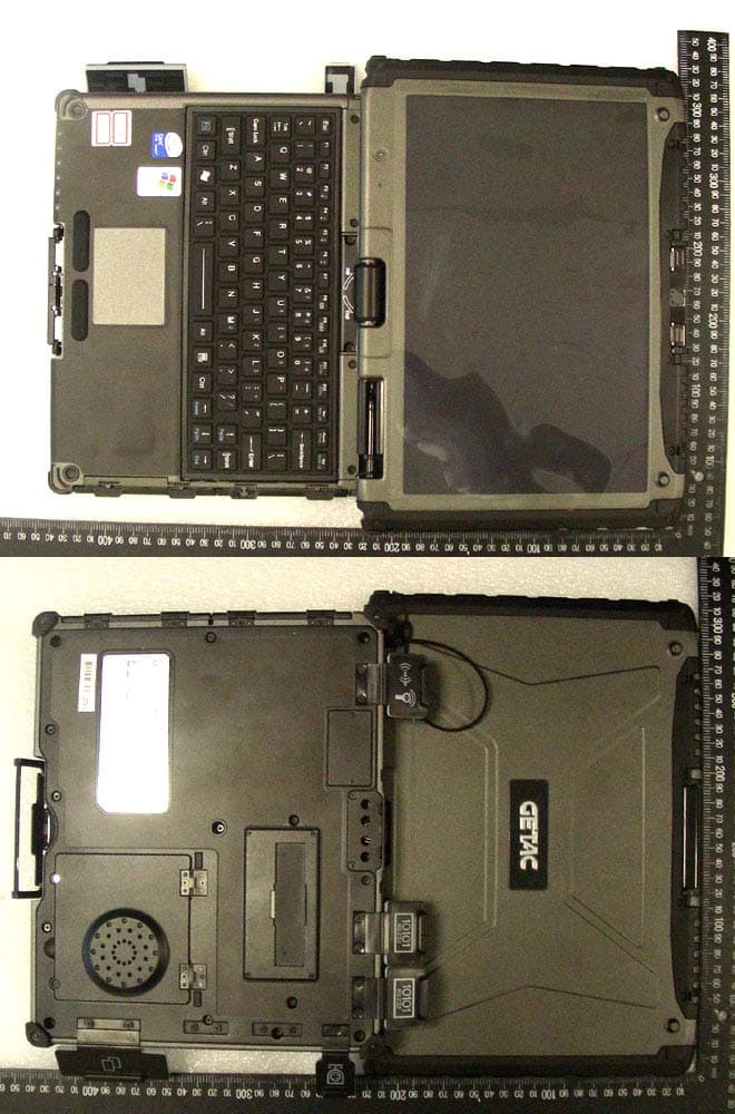 Notebbok Personal Computer - FCC ID MAU026 - Getac Technology Corp.