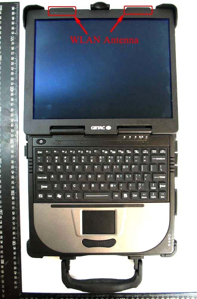 Notebook with WLAN and Bluetooth - FCC ID MAU031 - Getac Technology Corp.