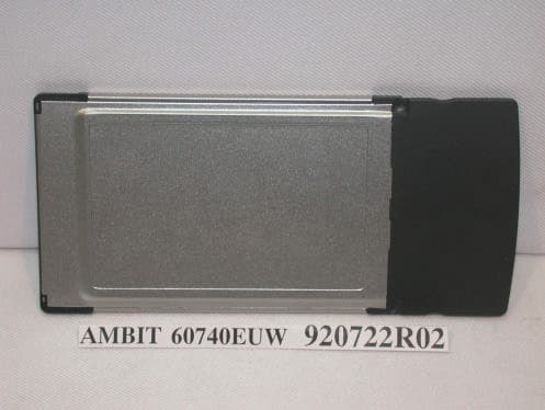 802.11 b/g PCMCIA Module - FCC ID MCL60740EUW - HON HAI Precision Ind. Co., Ltd. (2)