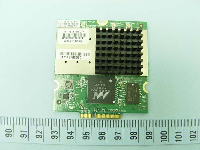 802.11 b/g/n PCIe Module - FCC ID MCL74751901 - HON HAI Precision Ind. Co., Ltd. (2)