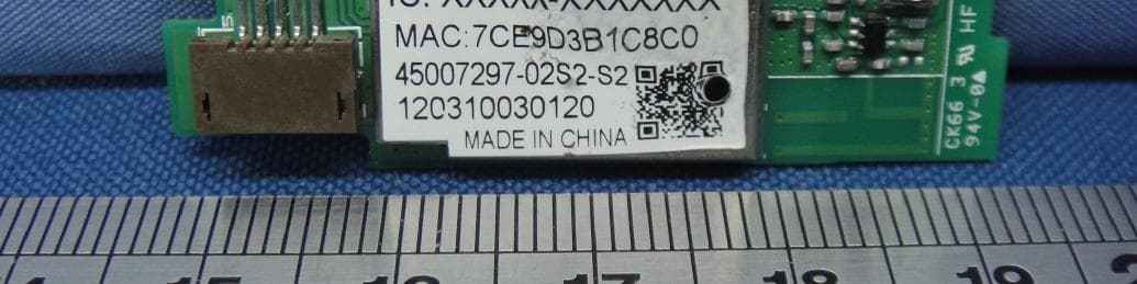 WiFi Module - FCC ID MCLJ20H058 - HON HAI Precision Ind. Co., Ltd. (2)