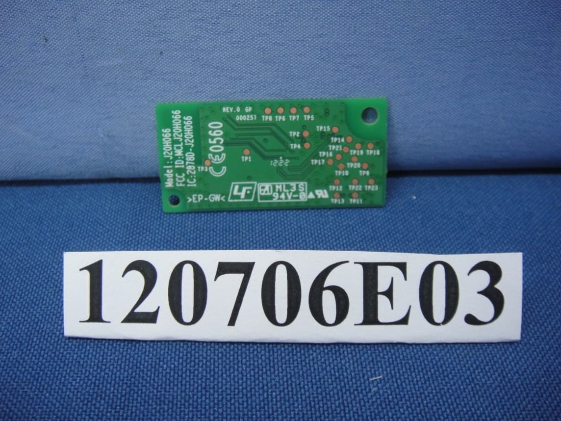Bluetooth Module - FCC ID MCLJ20H066 - HON HAI Precision Ind. Co., Ltd. (2)