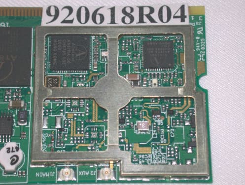802.11b/g MiniPCI module - FCC ID MCLT60H67702 - HON HAI Precision Ind. Co., Ltd.