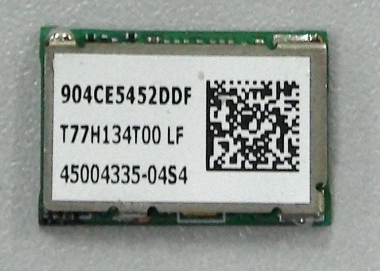 WLAN & Bluetooth combo module - FCC ID MCLT77H134 - HON HAI Precision Ind. Co., Ltd.