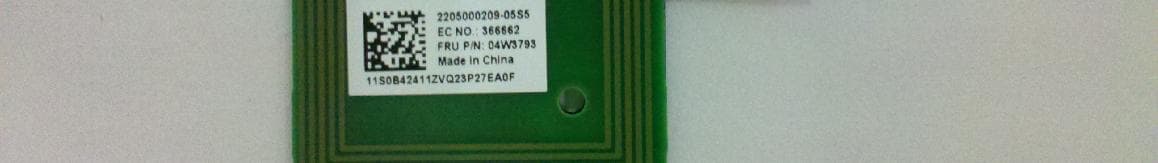 NFC 13.56MHz RFID transceiver module - FCC ID MCLT77H395 - HON HAI Precision Ind. Co., Ltd.