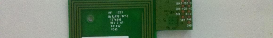NFC 13.56MHz RFID transceiver module - FCC ID MCLT77H395 - HON HAI Precision Ind. Co., Ltd. (2)