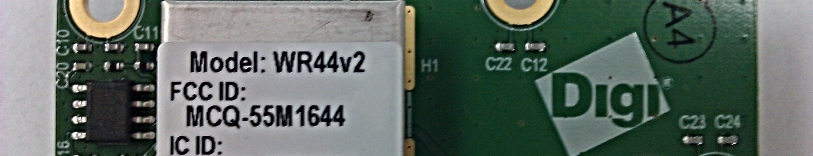 WR44 WLAN Module - FCC ID MCQ55M1644 - Digi International Inc