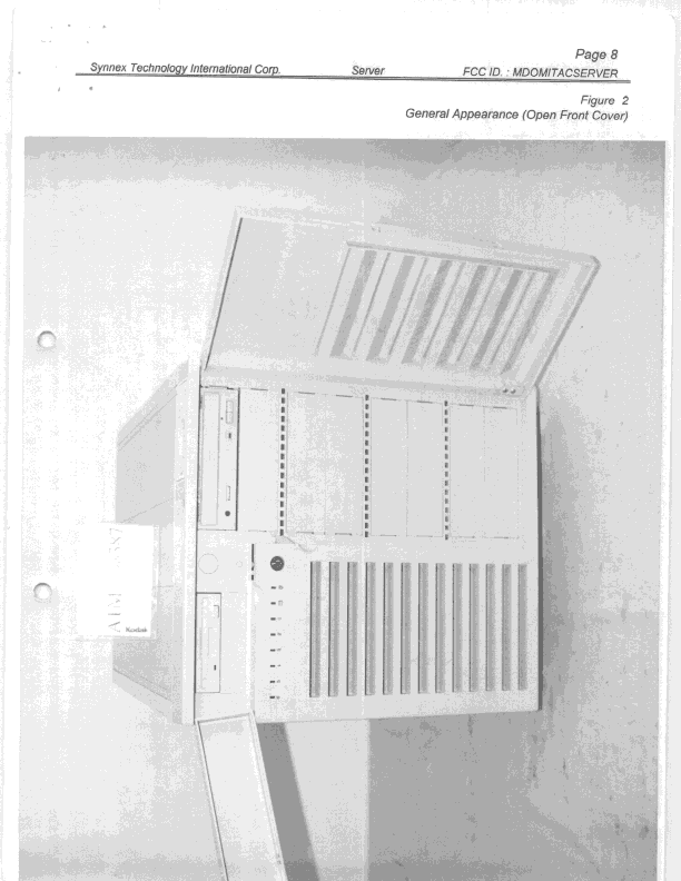 300 MHz Pentium II Computer - FCC ID MDOMITACSERVER - Synnex Technology International Corp (5)
